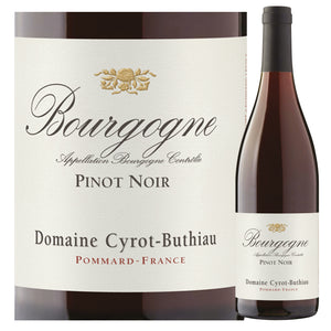 ドメーヌシロブチョ ブルゴーニュ ピノノワール Bourgogne Pinot Noir 2020 地方名クラス 赤ワイン